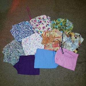 Womens Scrubs Bundle 10 Pieces